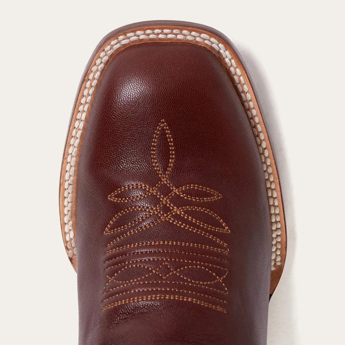 Denver Brown Goat Hand Stitched Cowboy Boot