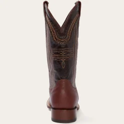 Denver Brown Goat Hand Stitched Cowboy Boot