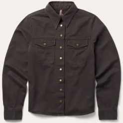 Desert Scene Embroidered Western Shirt