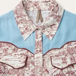 Desert Toile Print Shirt