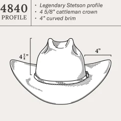 Diamante 1000X Premier Cowboy Hat