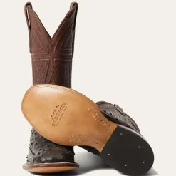 Dillon Ostrich Boots