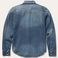 Distressed Denim Shirt
