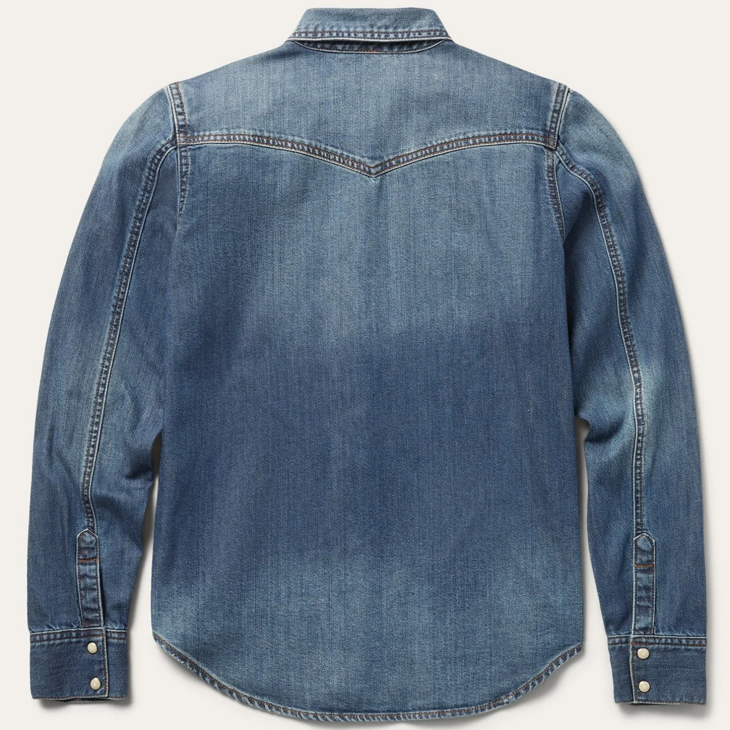 Distressed Denim Shirt