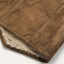 Distressed Suede Vest