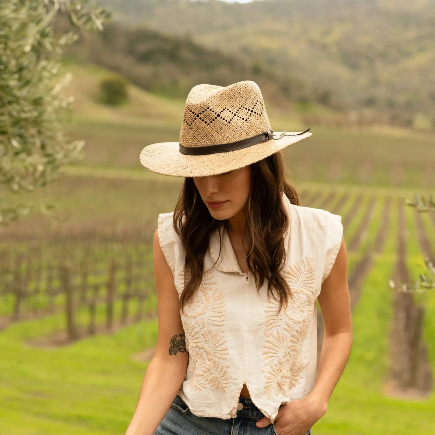 Dove Mountain Straw Outdoor Hat