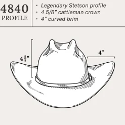 El Patron 48 Premier 30X Cowboy Hat