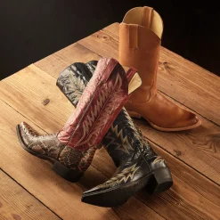 Ember Python Snip Toe Boot