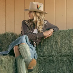 Embroidered Retro Western Shirt