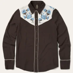 Embroidered Western Shirt