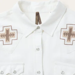 Embroidered Western Shirt