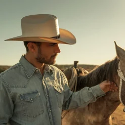 Evilla De Oro 1000X Straw Cowboy Hat