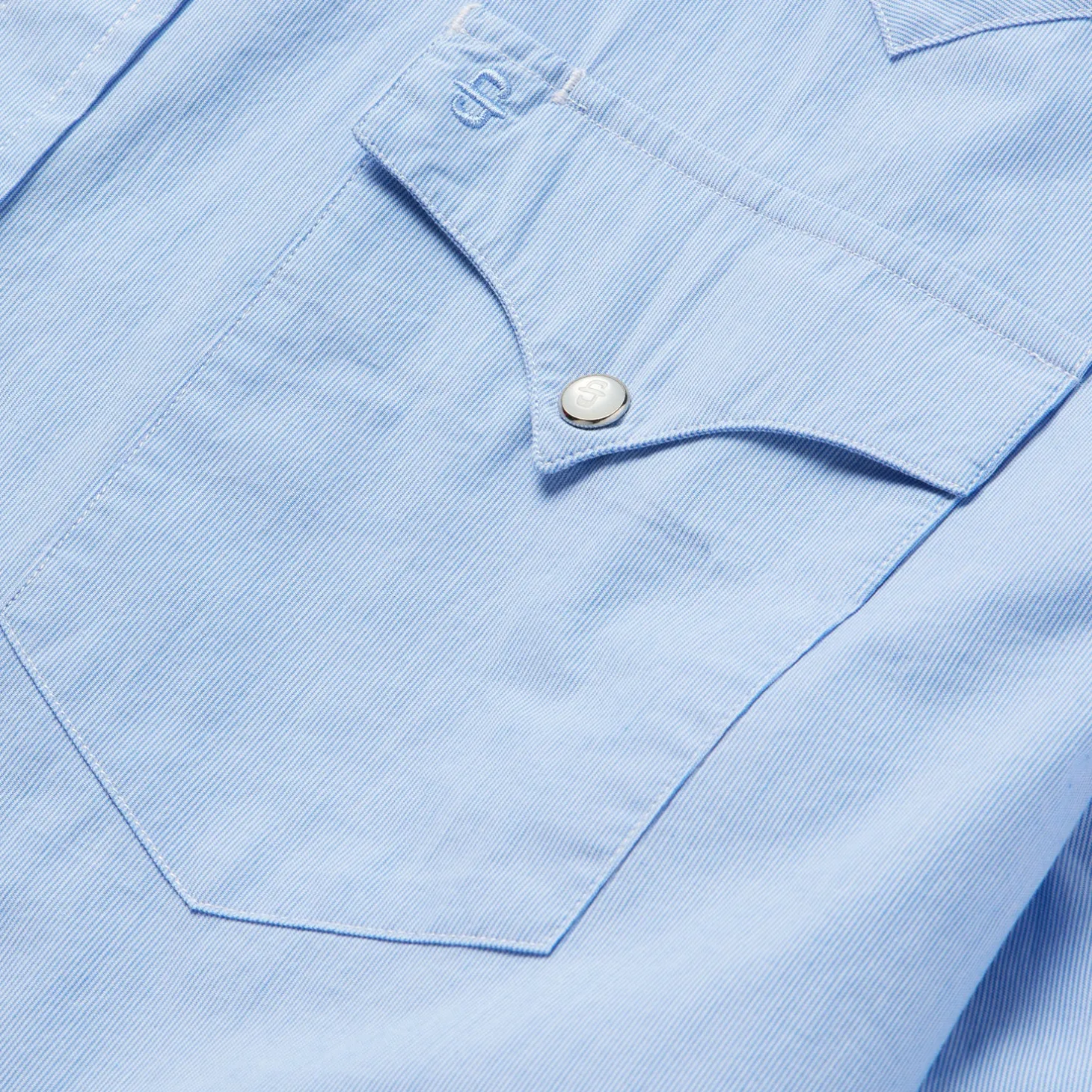 Fine Line Stripe Western Shirt