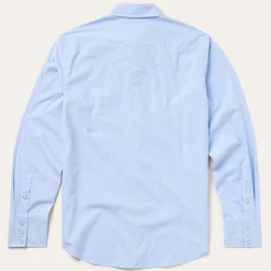 Fine Line Stripe Western Shirt