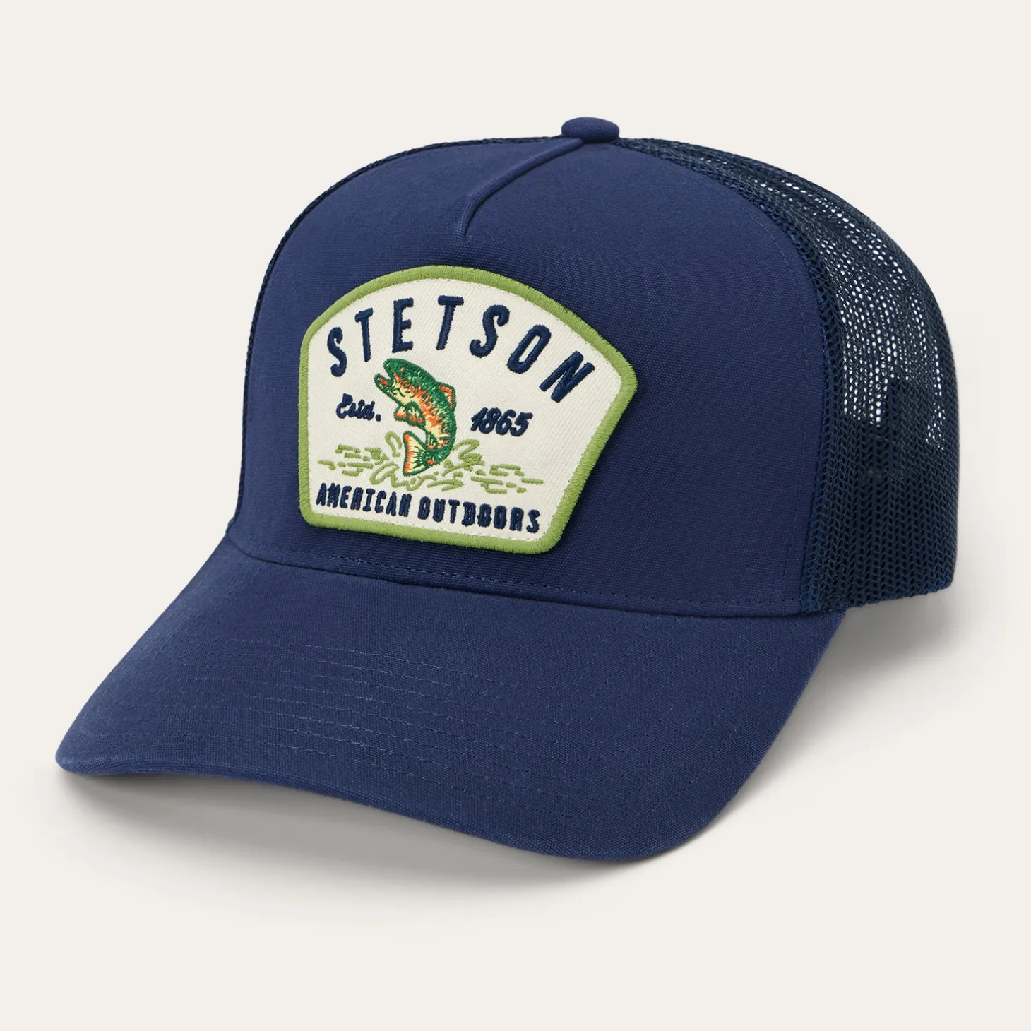 Fishing Patch Trucker Cap