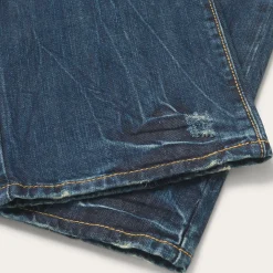 1014 Fit Destructed Dark Wash Jeans