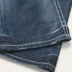 1014 Fit Destructed Medium Wash Jeans