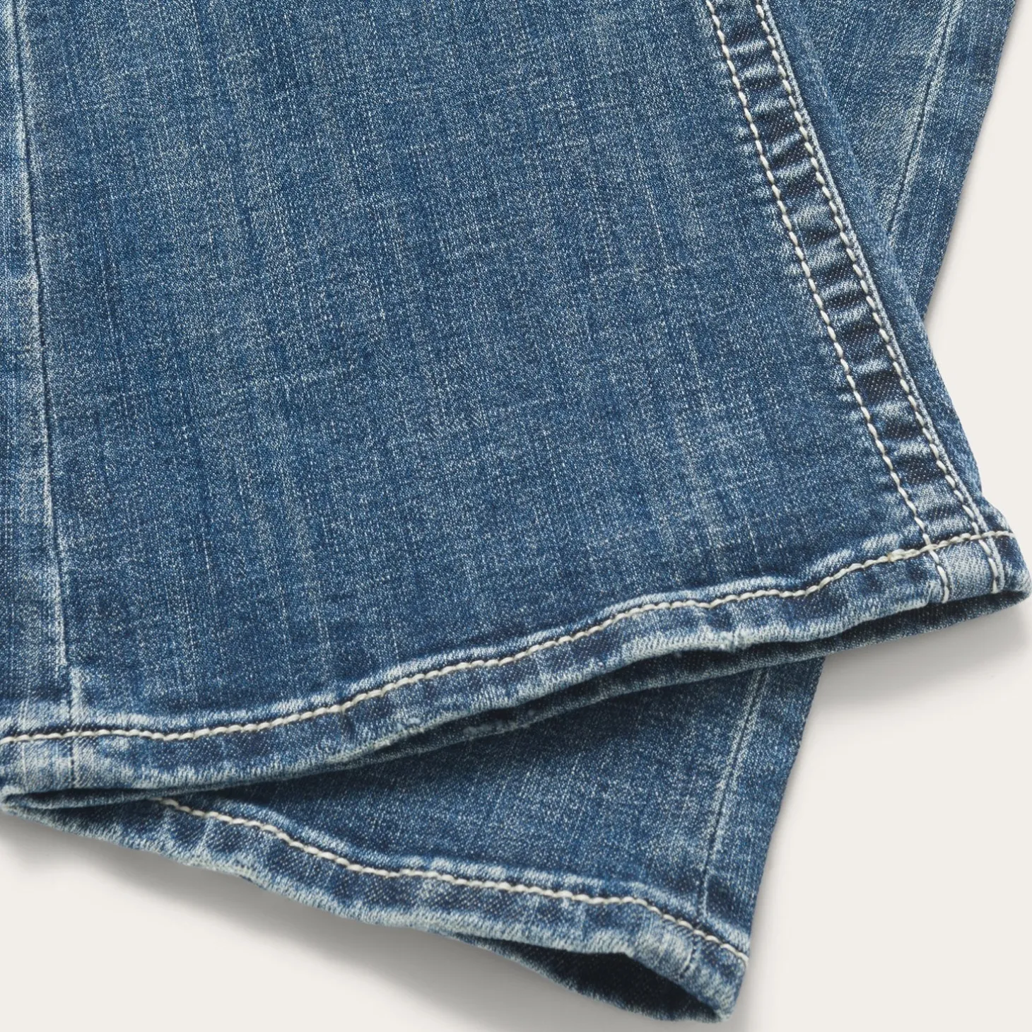 816 Fit Jeans With White "S" Back Pocket