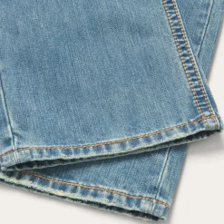 1520 Fit Light Wash Jeans With Tacking