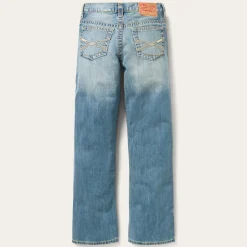 1520 Fit Light Wash Jeans With Tacking