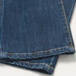 1014 Fit Semi-Destructed Wash Jeans
