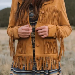 Fringe Suede Jacket