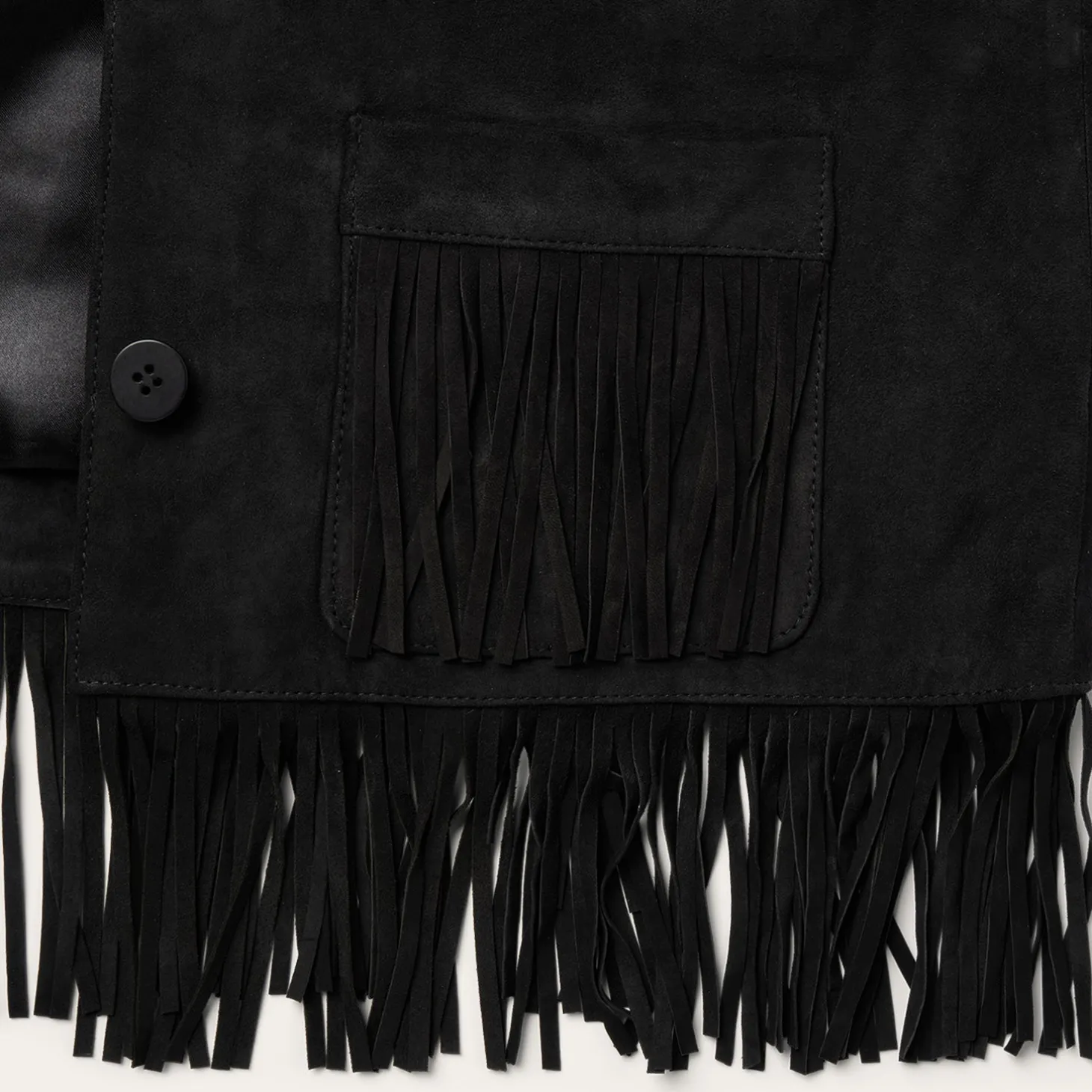 Fringe Suede Jacket