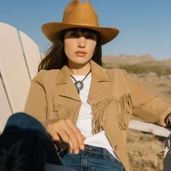 Fringe Suede Jacket
