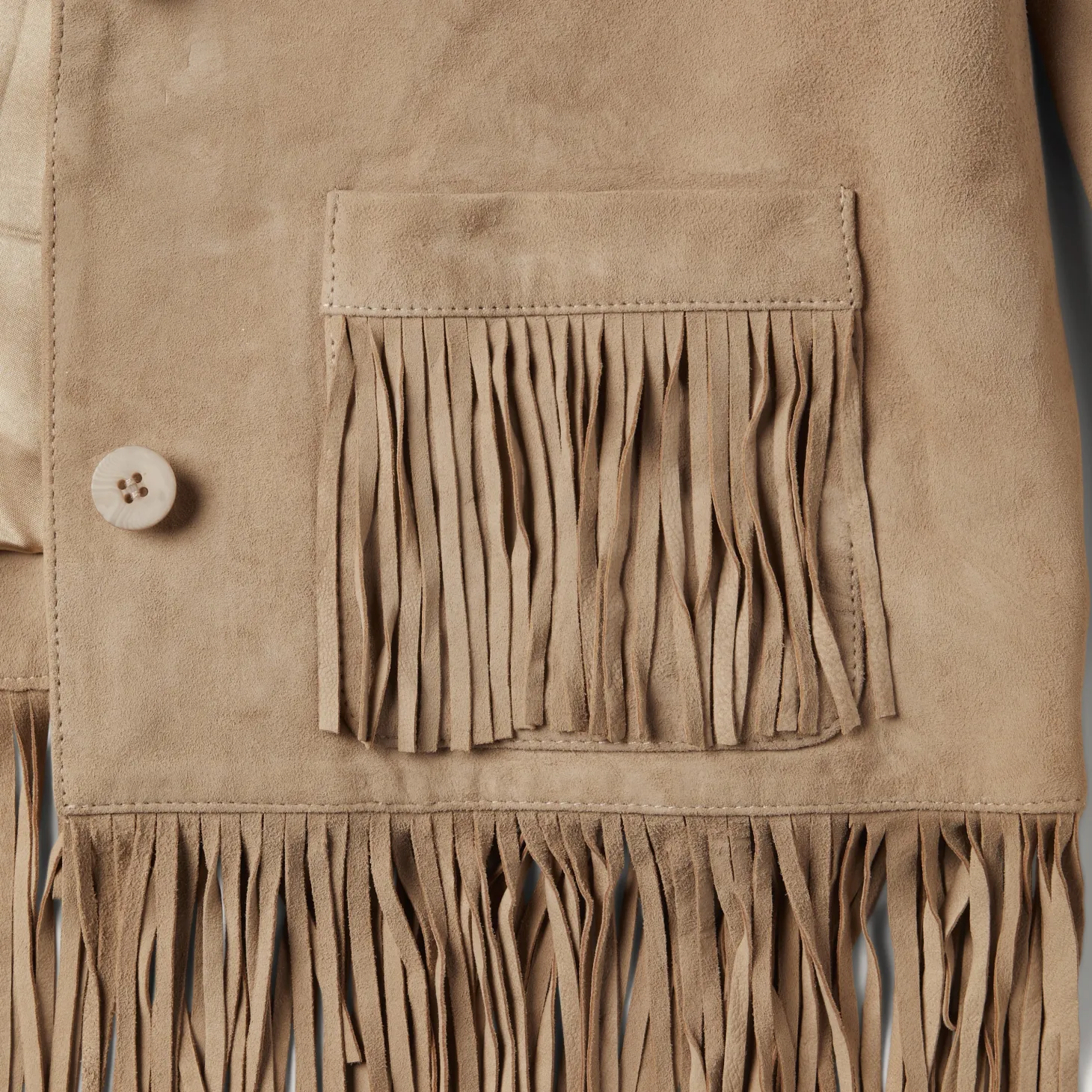 Fringe Suede Jacket