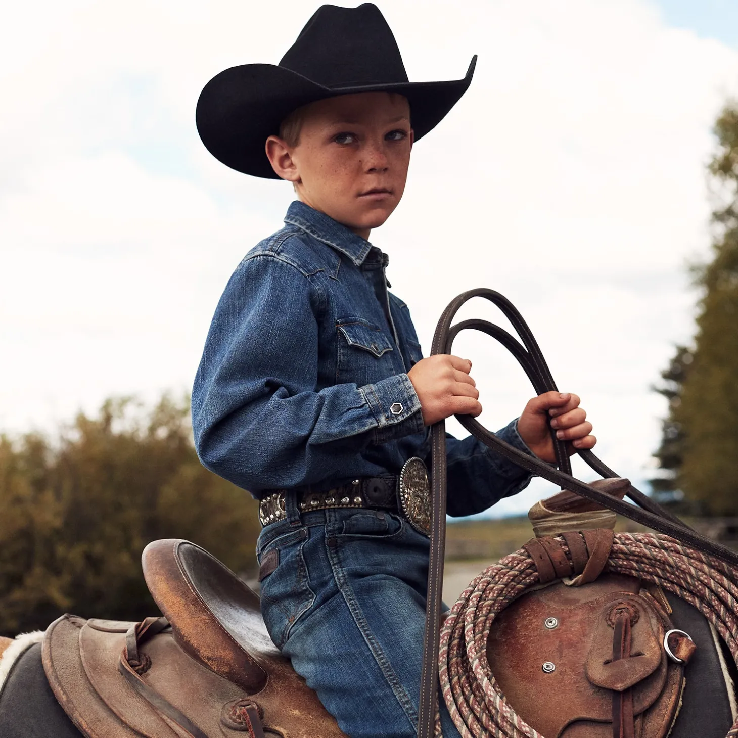Giddy Up Youth Cowboy Hat