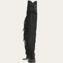 Glam Over-The-Knee Fringe Boot