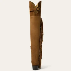 Glam Over-The-Knee Fringe Boot