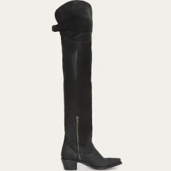 Glam Over-The-Knee Fringe Boot