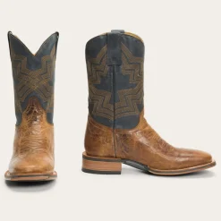 Goddard Burnished Blue & Brown Leather Boot