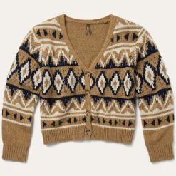 Gold Aztec Cardigan
