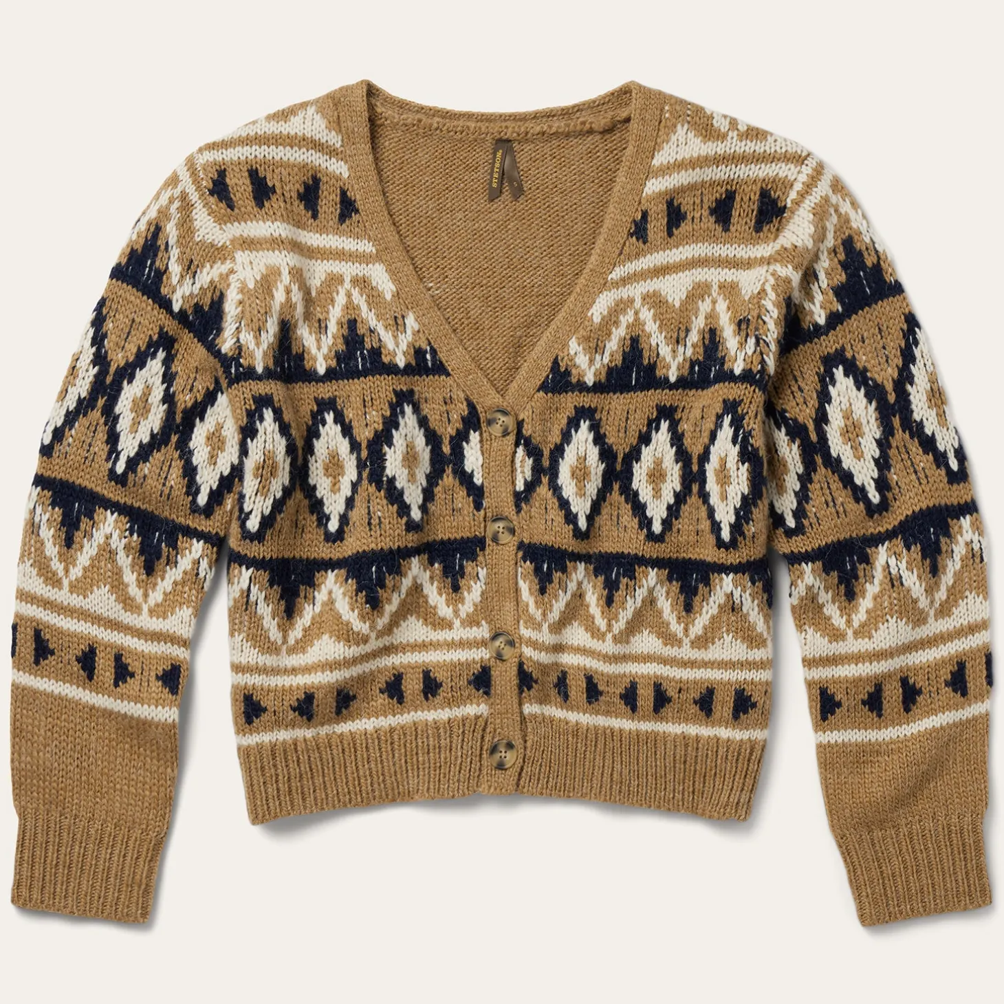 Gold Aztec Cardigan
