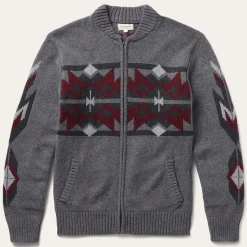 Grey Aztec Cardigan