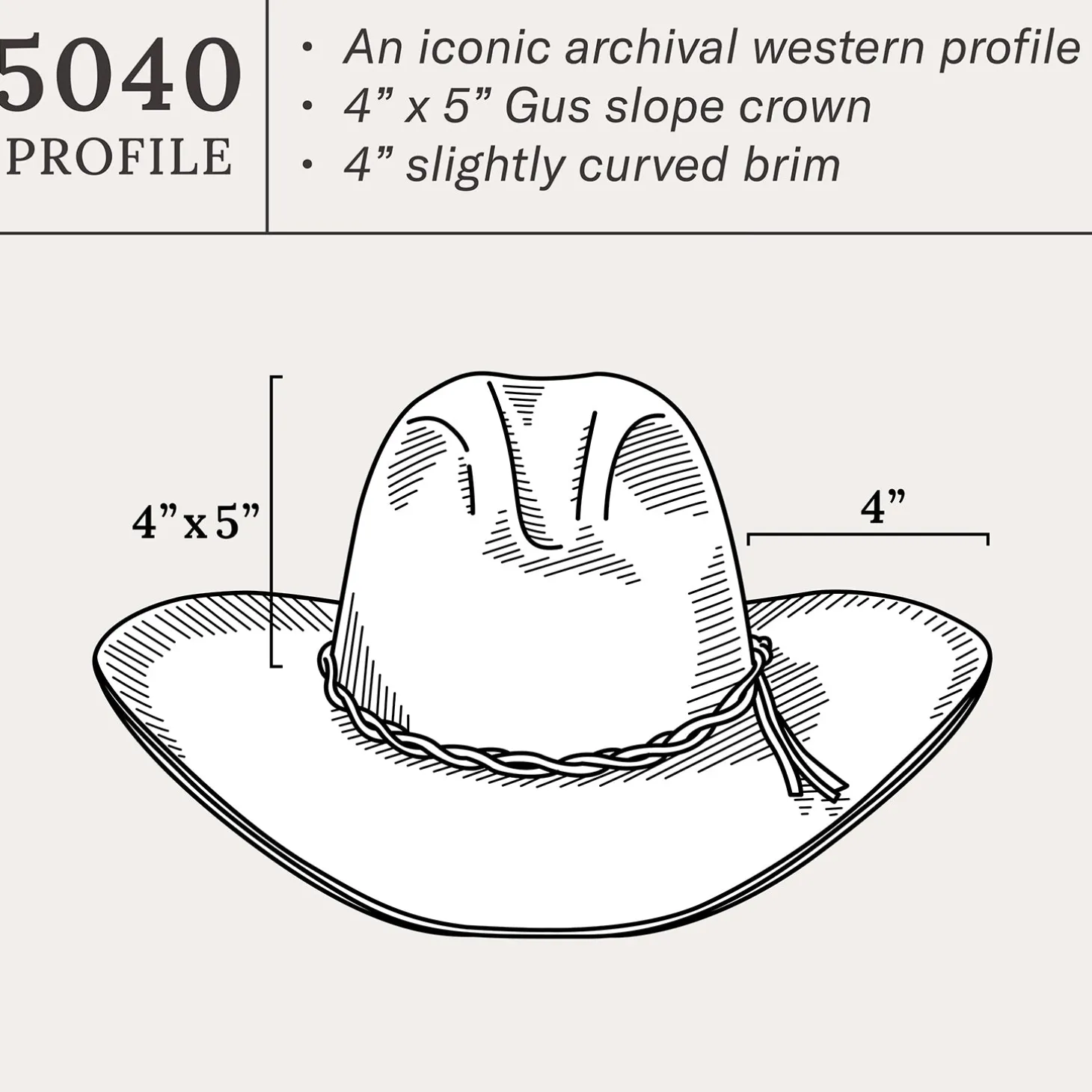Gus 6X Cowboy Hat