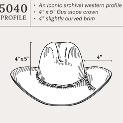 Gus 6X Cowboy Hat
