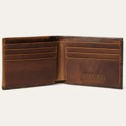 Hair-On-Hide Concho Bi-Fold Wallet