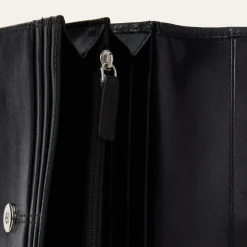 Hair-On-Hide Front Flap Wallet