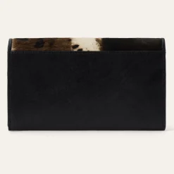 Hair-On-Hide Front Flap Wallet