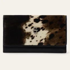 Hair-On-Hide Front Flap Wallet