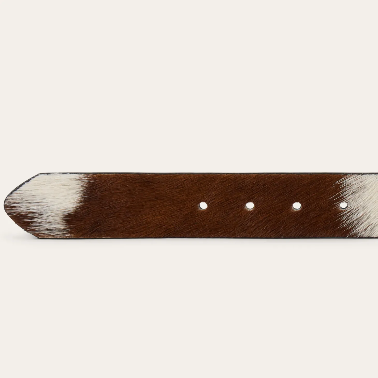 Hair-On-Hide Southwestern Buckle Belt
