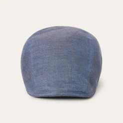 Herringbone Linen Ivy Cap