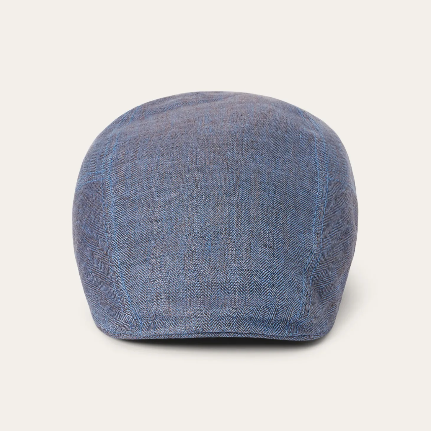 Herringbone Linen Ivy Cap