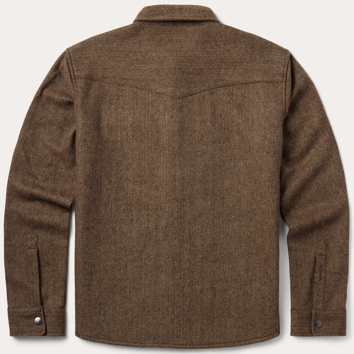 Herringbone Shirt Jacket