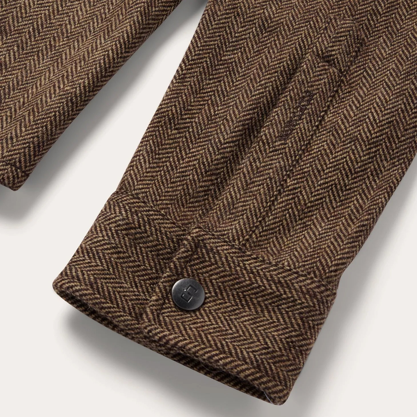Herringbone Shirt Jacket