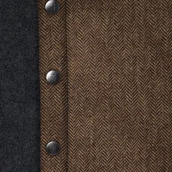 Herringbone Shirt Jacket