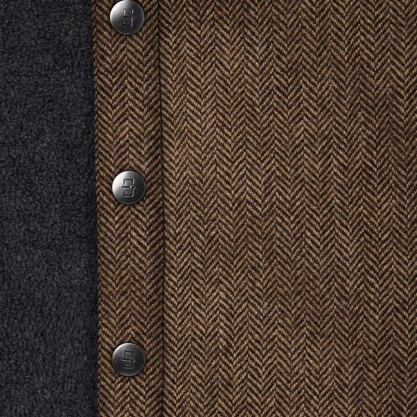 Herringbone Shirt Jacket